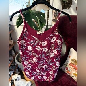 WHIMSICAL FLORAL TANK TOP